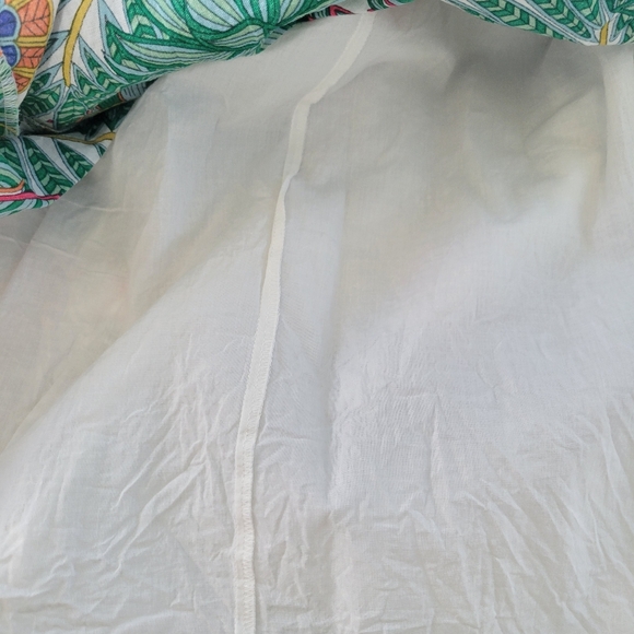 Boden Notch Neck Floral Dress US 16/18 L - Picture 12 of 16